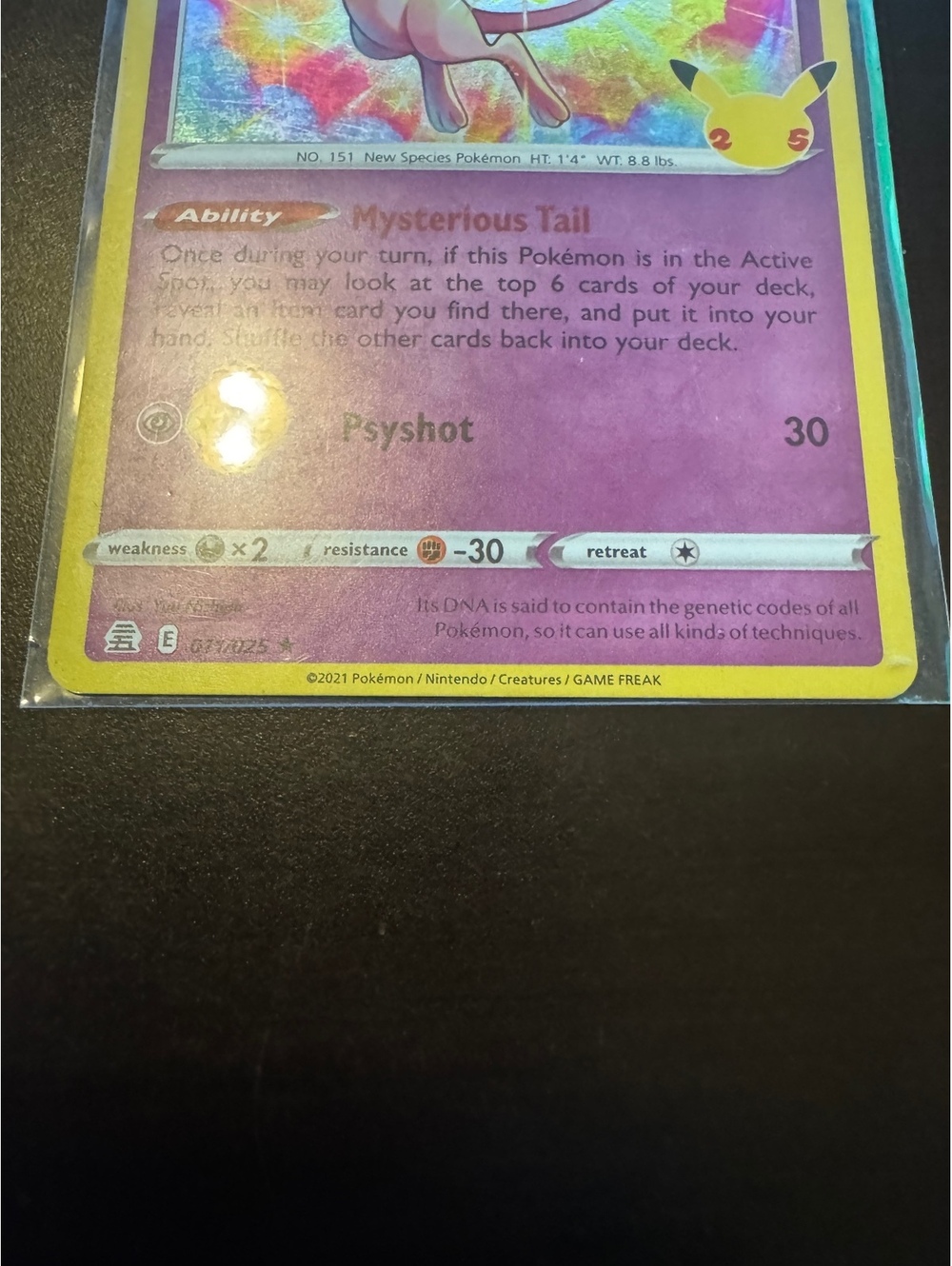 Mew 011/025 Celebrations Holo & Hydrapple ex 012/102 Japanese Pokemon Lot - Picture 5 of 6
